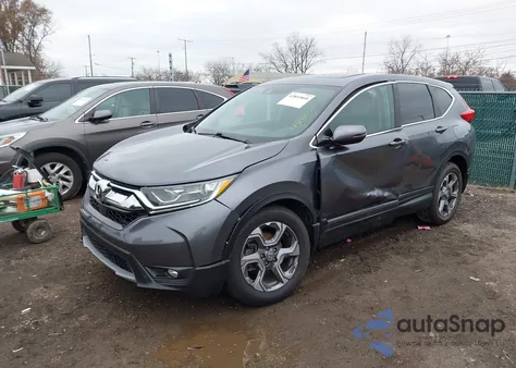 2017 Honda Cr-V Ex-L/Ex-L Navi from USA, damaged, VIN 5J6RW2H84HL023619